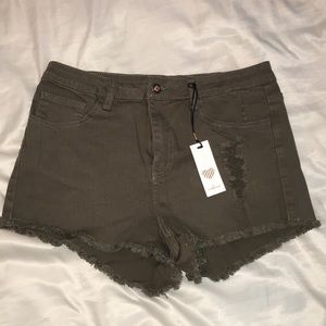 Distressed Shorts